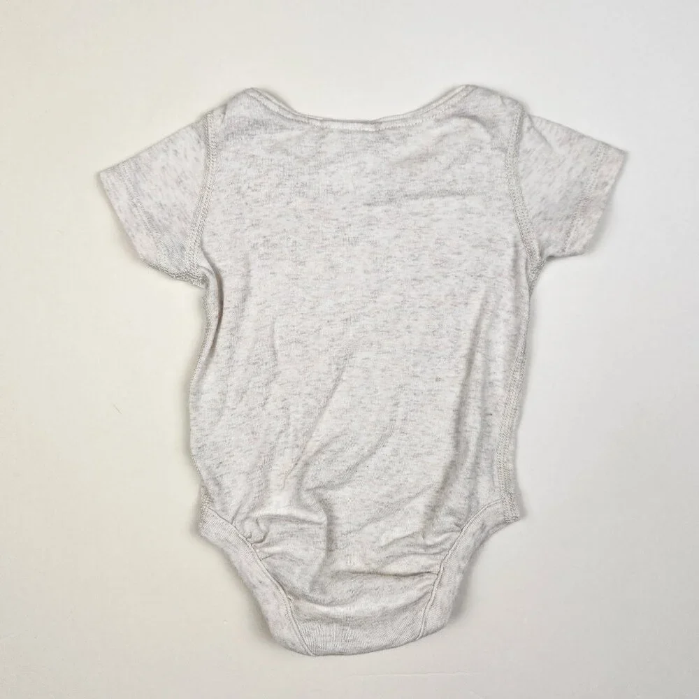 Hanna Andersson Baby Lightweight Soft Short Sleeve Bodysuit 0-3 months